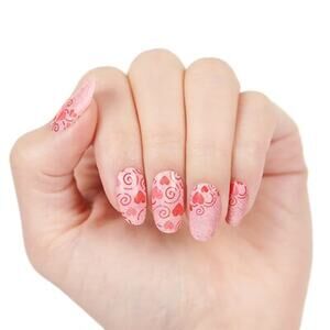 VALENTINES DAY Color Street Queen of Hearts Nail Strips